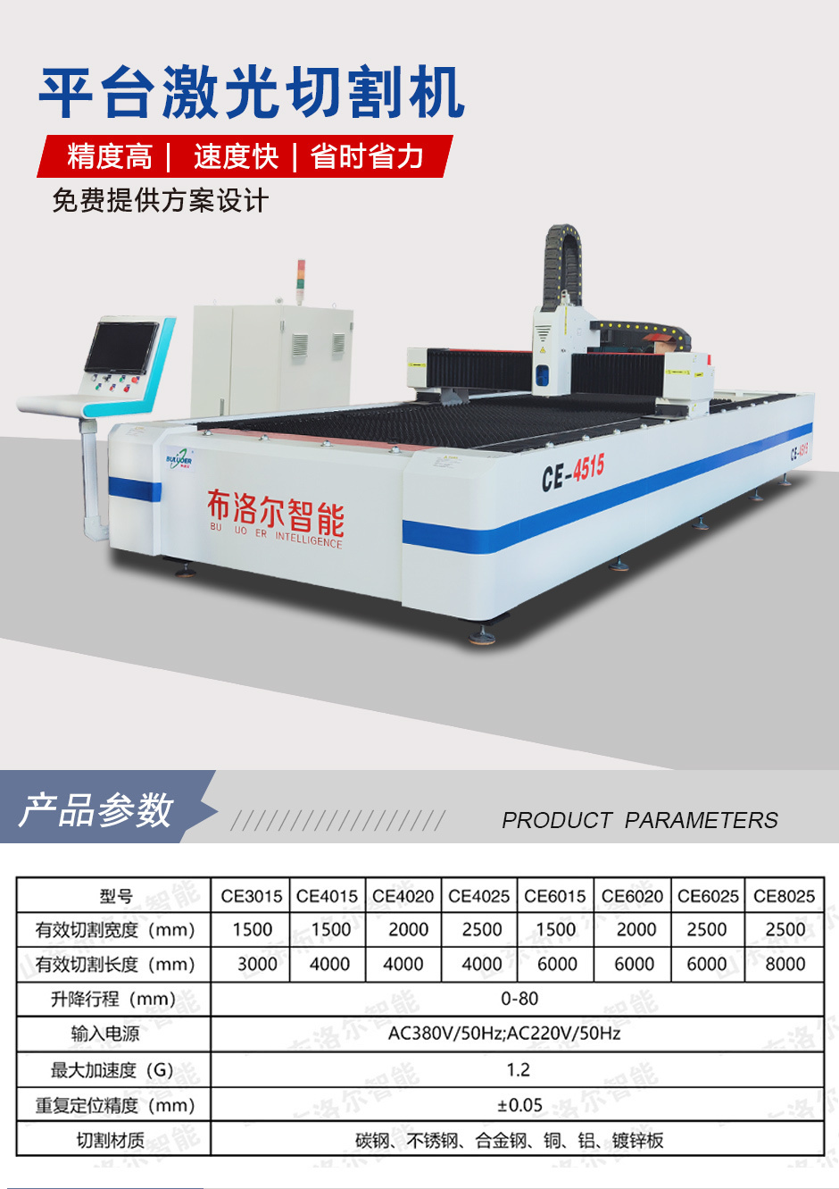 布洛爾平臺(tái)式激光切割機(jī)